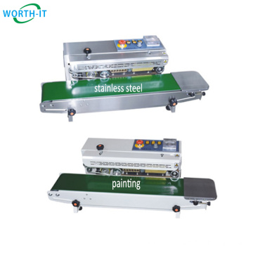 continous band sealer heat sealing machine